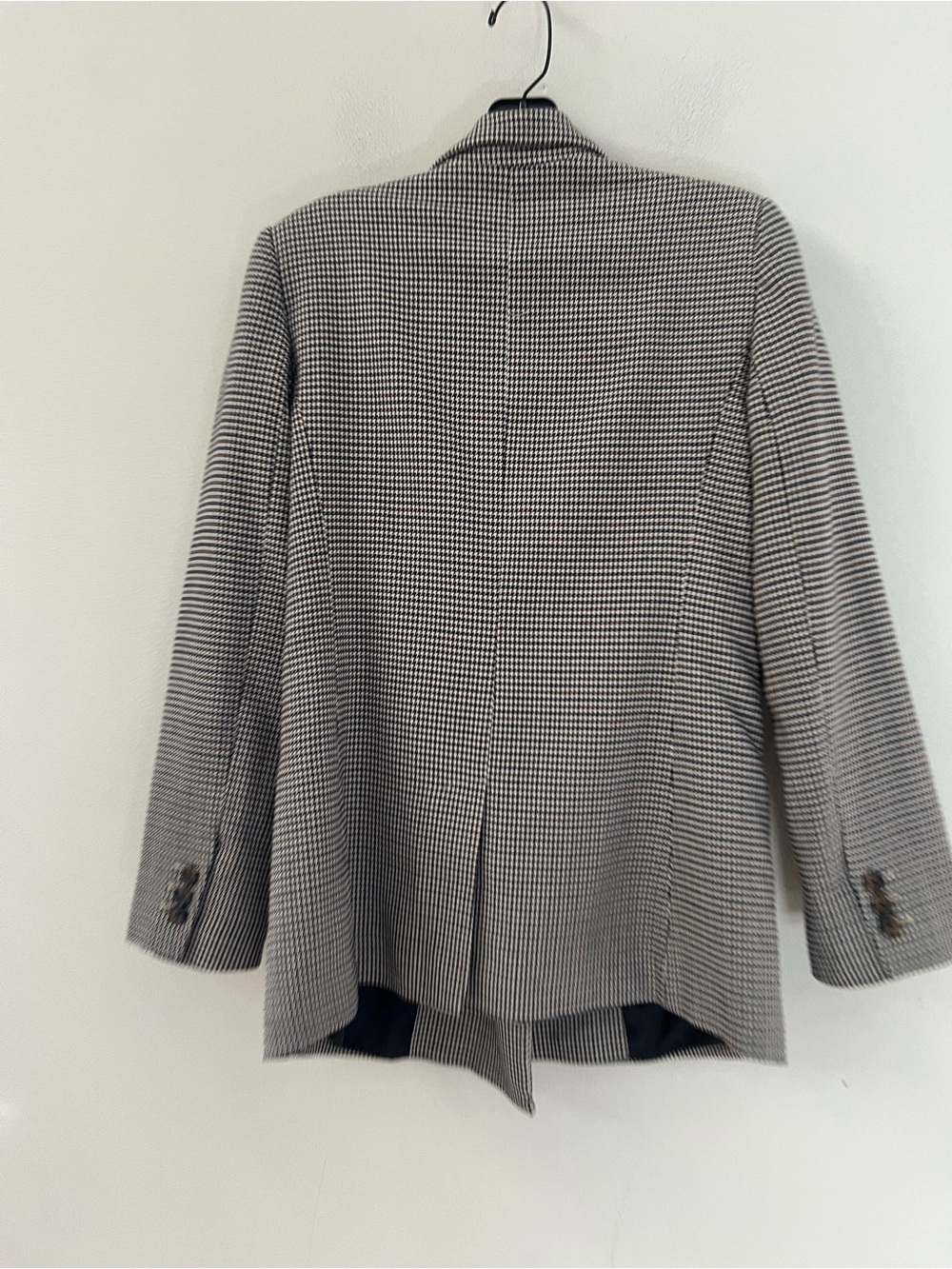 Mango Brown Houndstooth Tailored Blazer - Picture 13 of 14